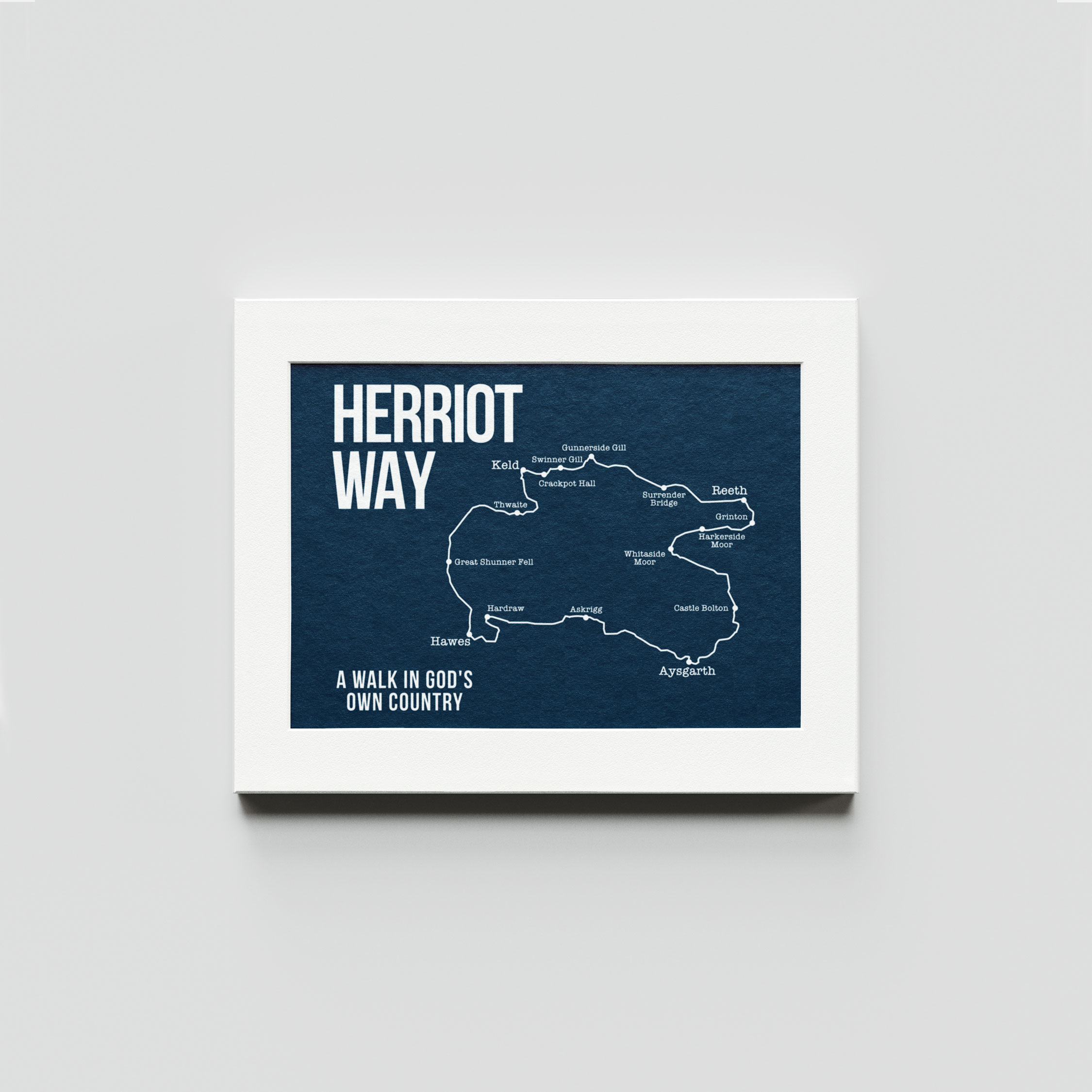 Herriot Way Route – Teal