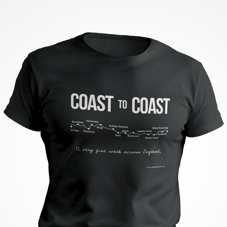 Coast to Coast Route – Organic Cotton T-Shirt