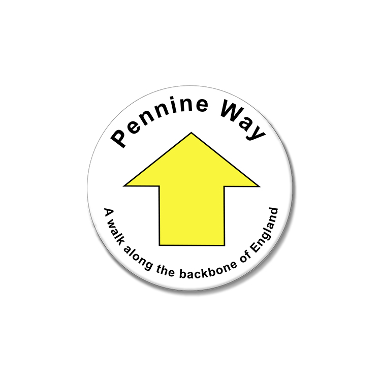 Pennine Way Glass Coaster (Footpath)