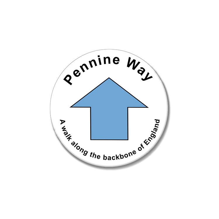 Pennine Way Glass Coaster (Bridleway)